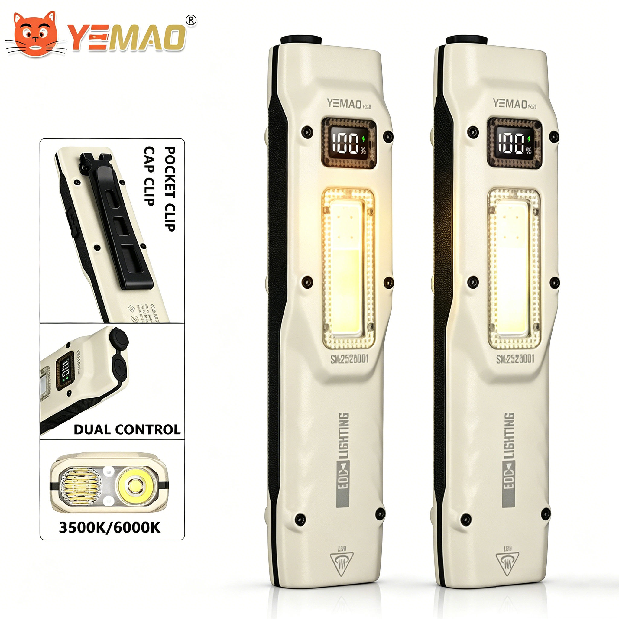 Portable 880LM YEMAO M28 Ultra - Outdoor Lighting Beacon recension och pris