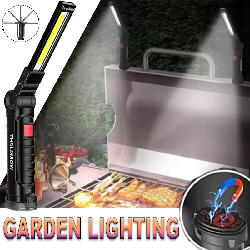 Portable LED Flashlight with M - Outdoor Lighting Beacon recension och pris