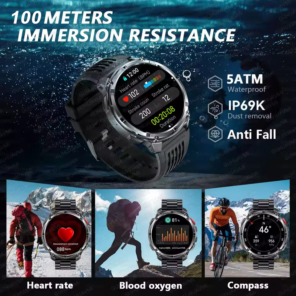 T-REX 3 Military Smartwatch Me - Outdoor Lighting Battery Operated recension och pris