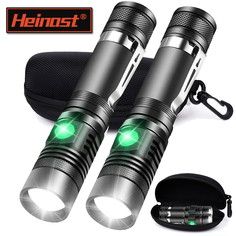 Rechargeable T6 Handheld Flash - Outdoor Lighting Beacon recension och pris