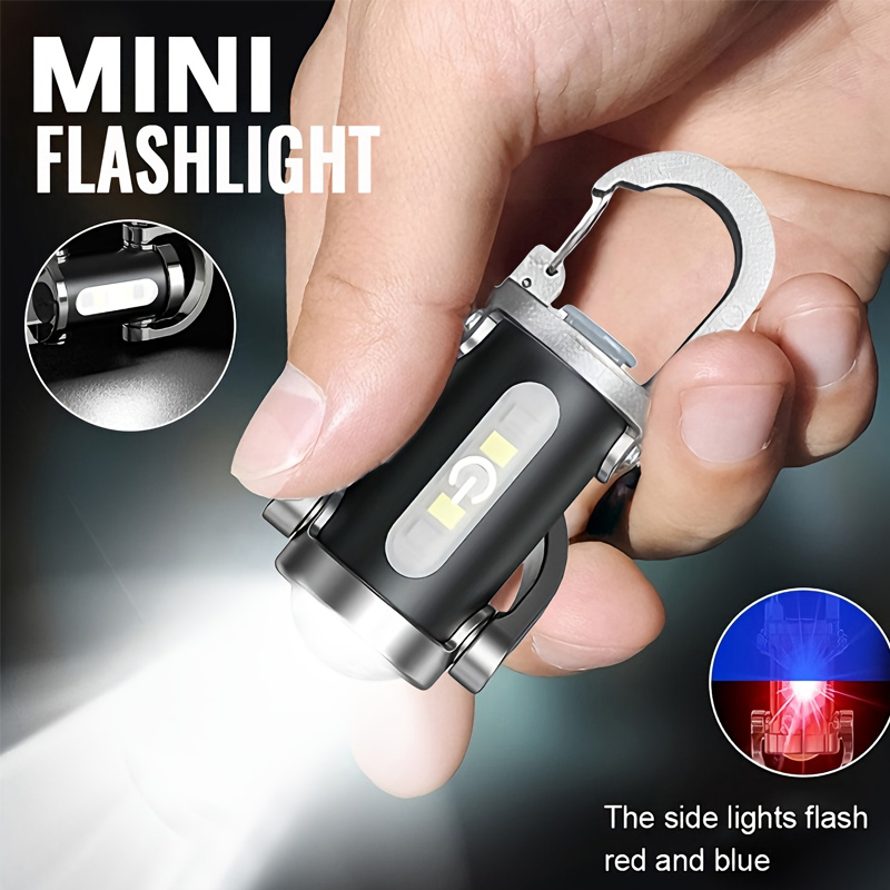 Mini Keychain Flashlight Recha - Outdoor Lighting Beacon recension och pris