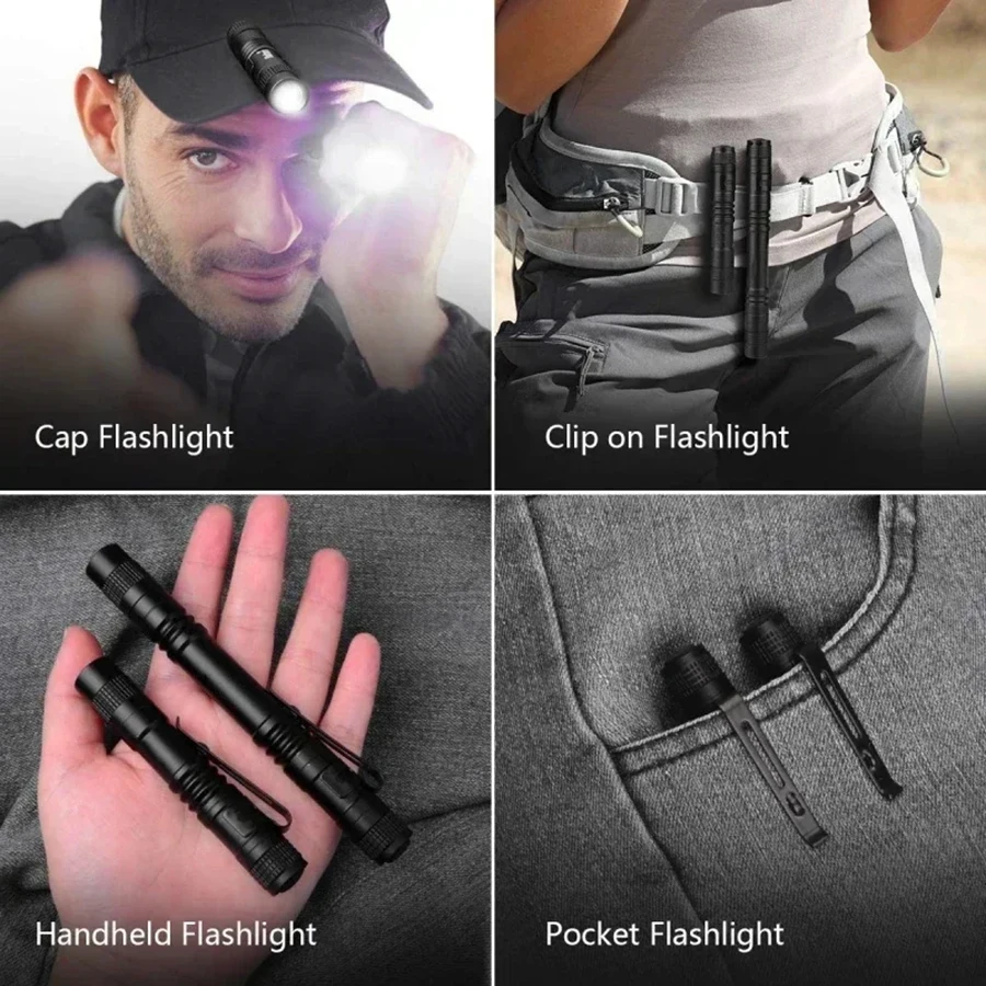 Mini Portable LED Flashlight P - Outdoor Lighting Beacon recension och pris