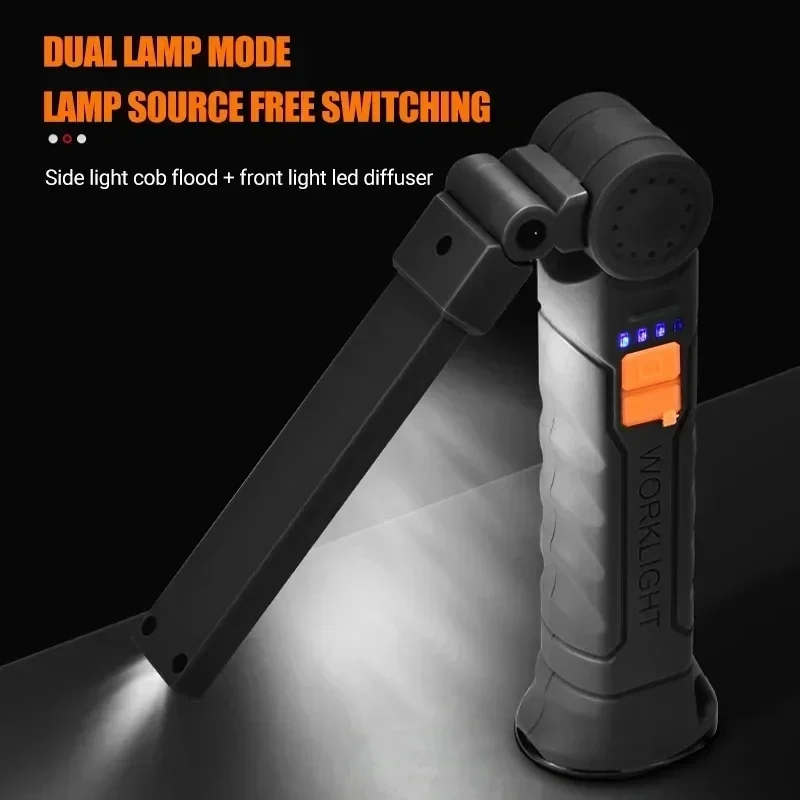 Portable COB LED Flashlight US - Outdoor Lighting Beacon recension och pris