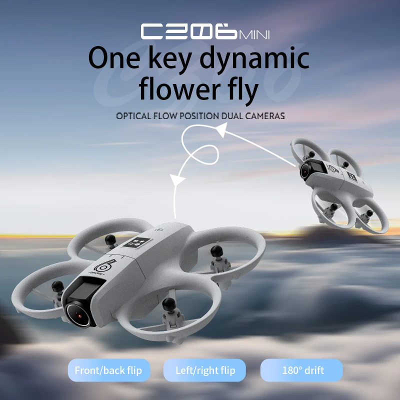 CZ06 Mini RC Quadcopter Drone  - Outdoor Lighting Battery Operated recension och pris