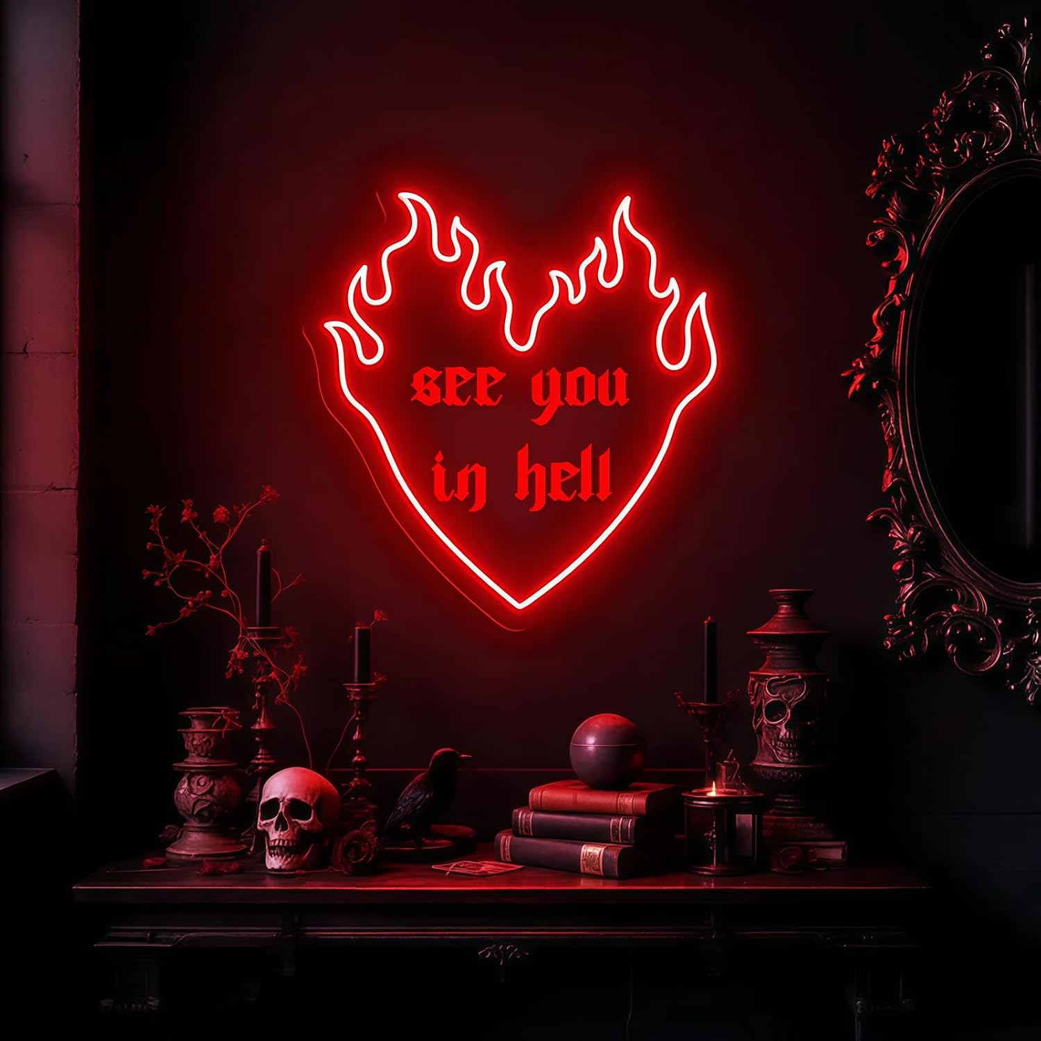See You In Hell Quote LED Neon - Outdoor Lighting Quotes recension och pris