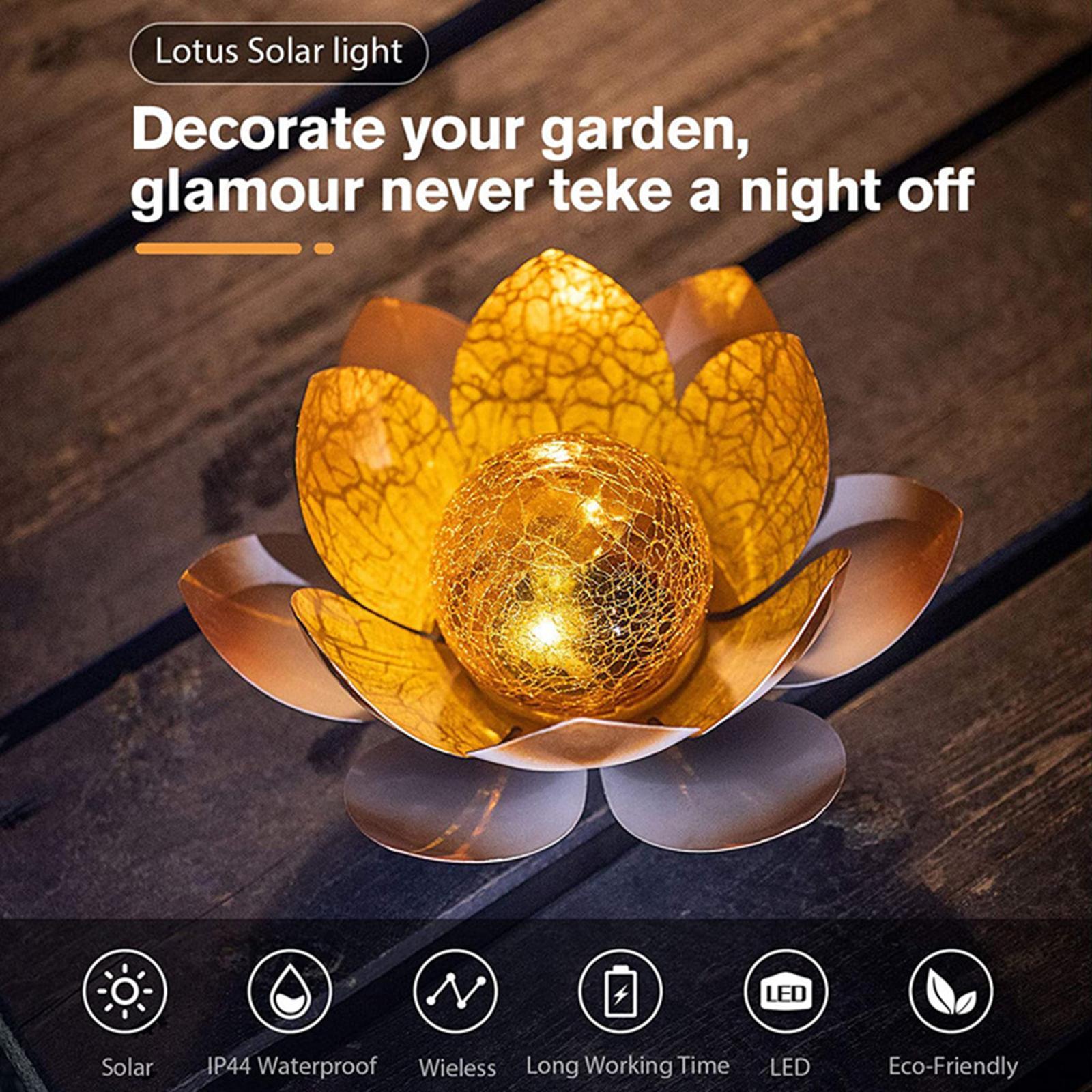 Outdoor Lotus Solar Light Floa - Outdoor Lighting Quotes recension och pris