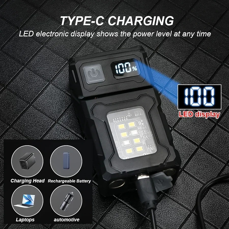 Mini USB Recharge LED Flashlig - Outdoor Lighting Beacon recension och pris