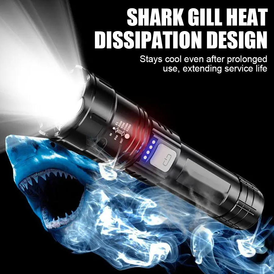 High Power P50 LED Flashlight  - Outdoor Lighting Beacon recension och pris