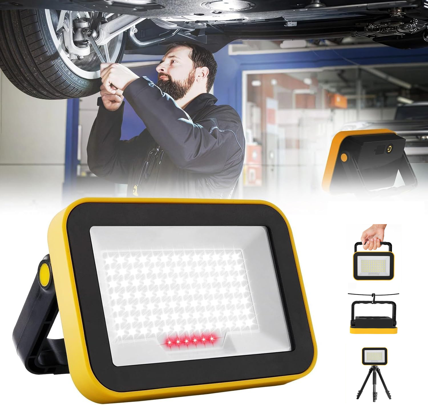 Portable LED Work Light Outdoo - Outdoor Lighting Not Working recension och pris