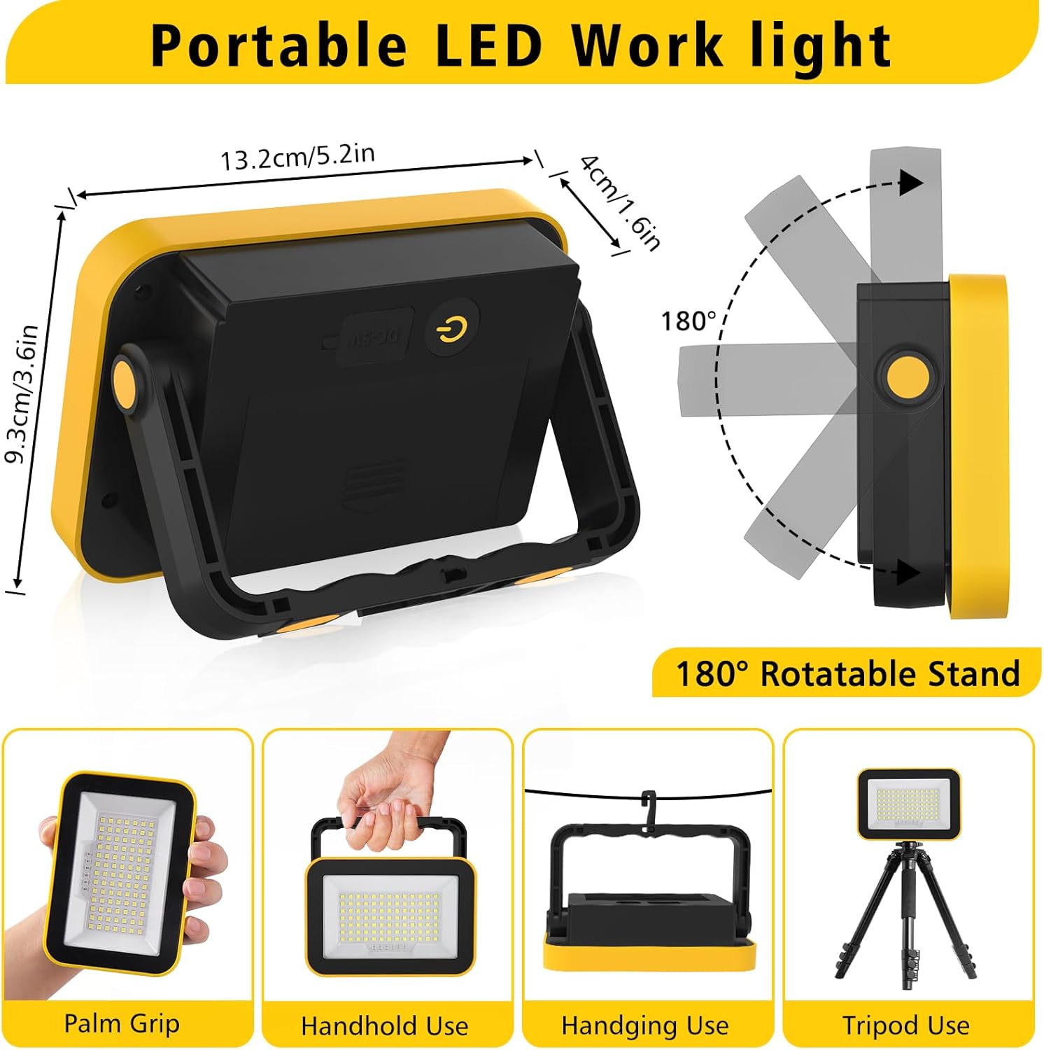 Portable LED Work Light Outdoo - Outdoor Lighting Not Working recension och pris