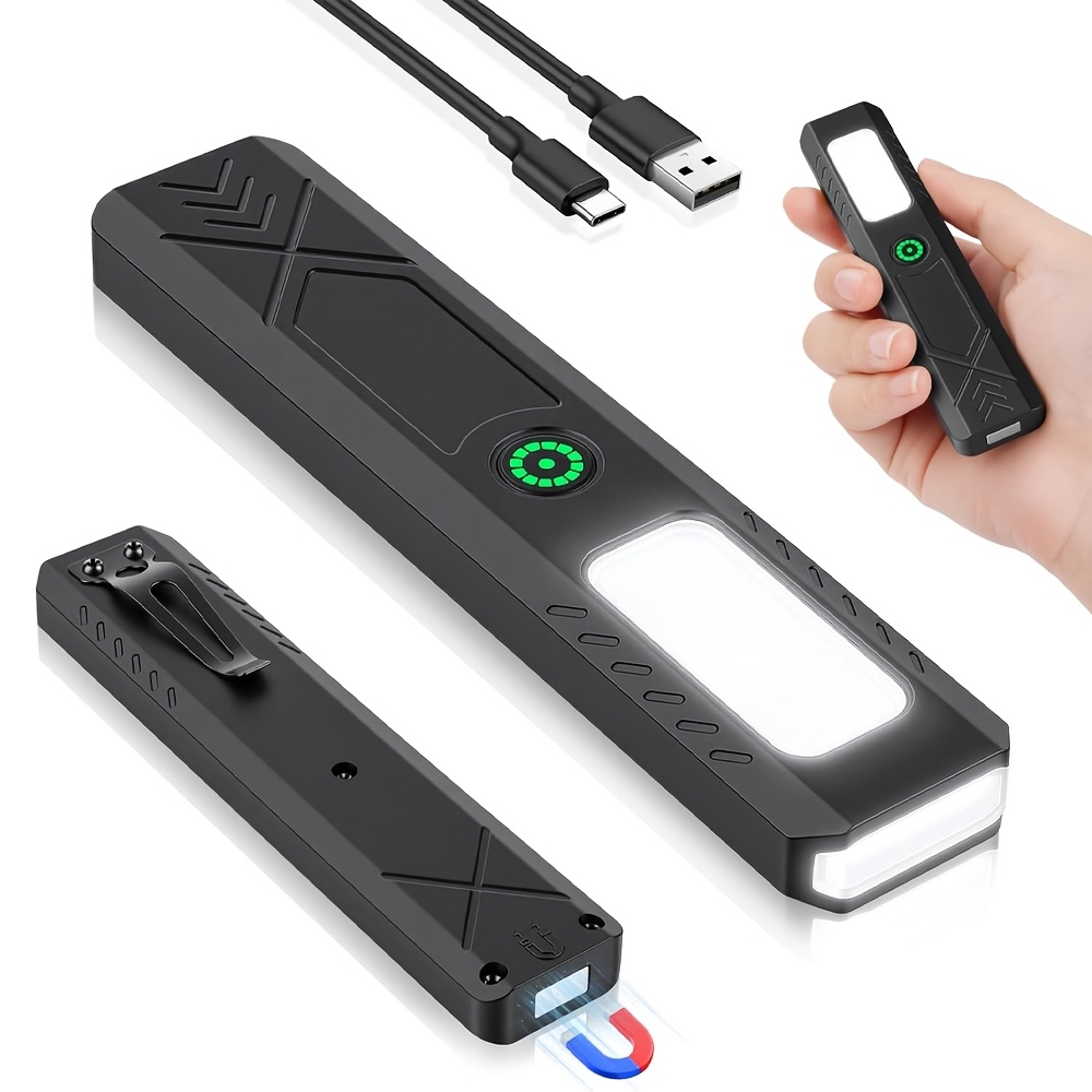 Rechargeable LED Handheld Flas - Outdoor Lighting Beacon recension och pris