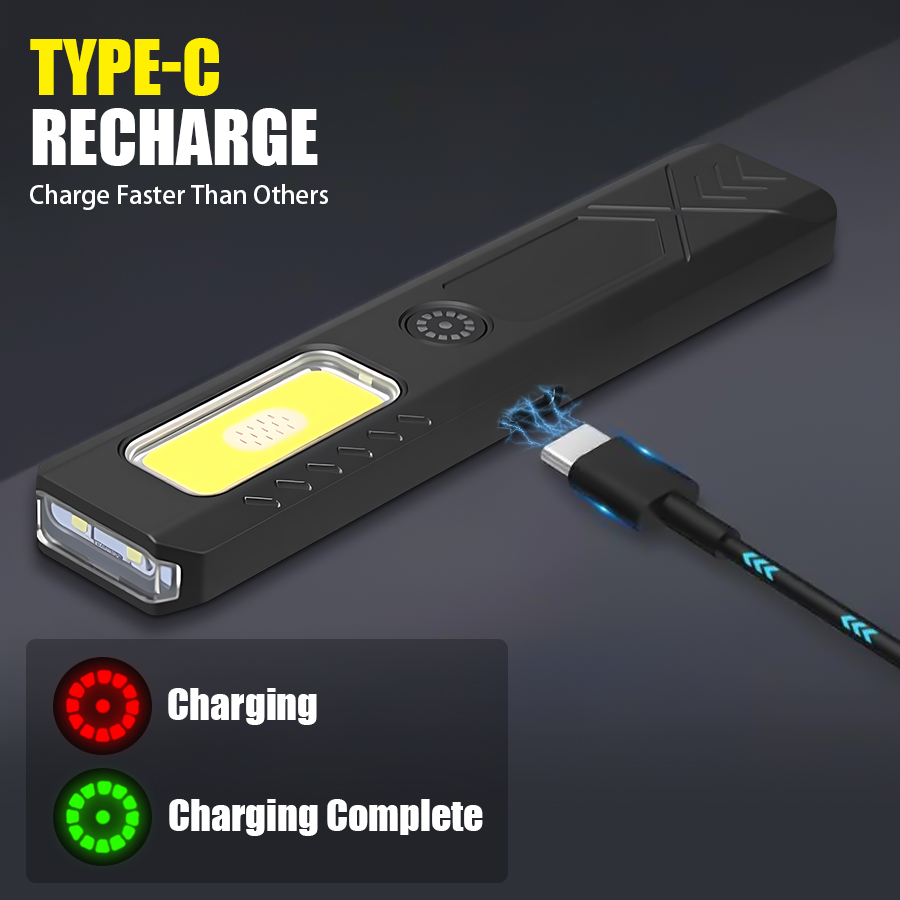 Rechargeable LED Handheld Flas - Outdoor Lighting Beacon recension och pris