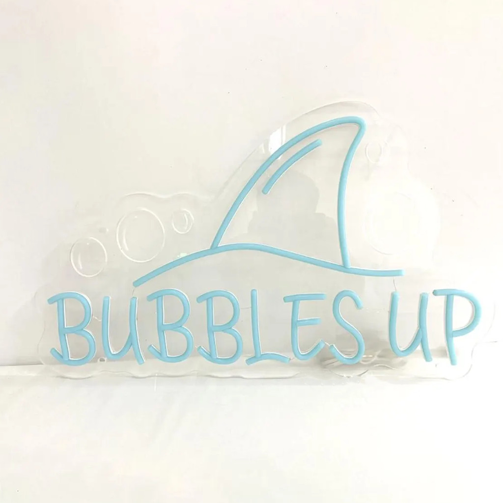 Bubbles Up Neon Sign, Tropical - Outdoor Lighting Quotes recension och pris
