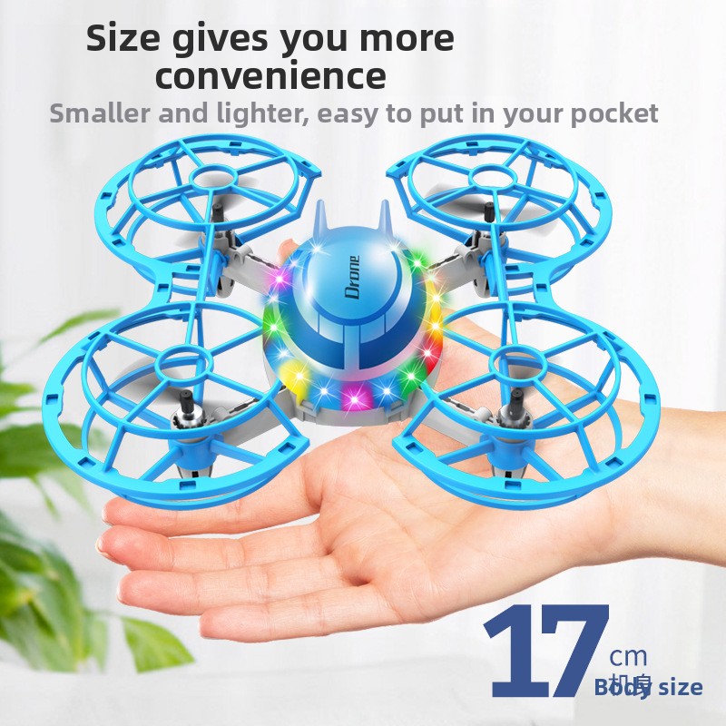 Mini RC Drone with LED Lights, - Outdoor Lighting Battery Operated recension och pris