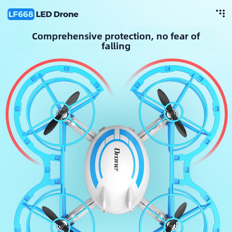 Mini RC Drone with LED Lights, - Outdoor Lighting Battery Operated recension och pris