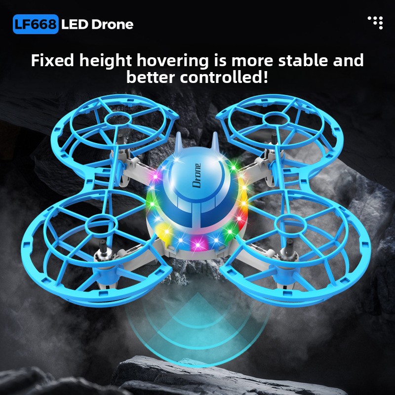 Mini RC Drone with LED Lights, - Outdoor Lighting Battery Operated recension och pris