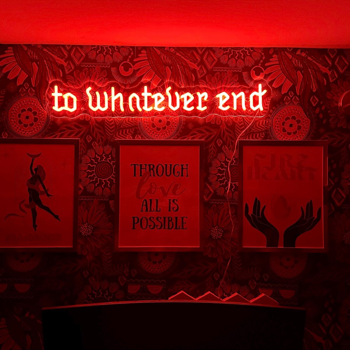 To Whatever End Neon Sign: ACO - Outdoor Lighting Quotes recension och pris