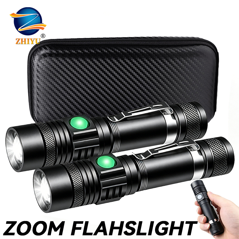 T6 LED Rechargeable Flashlight - Outdoor Lighting Nearby recension och pris