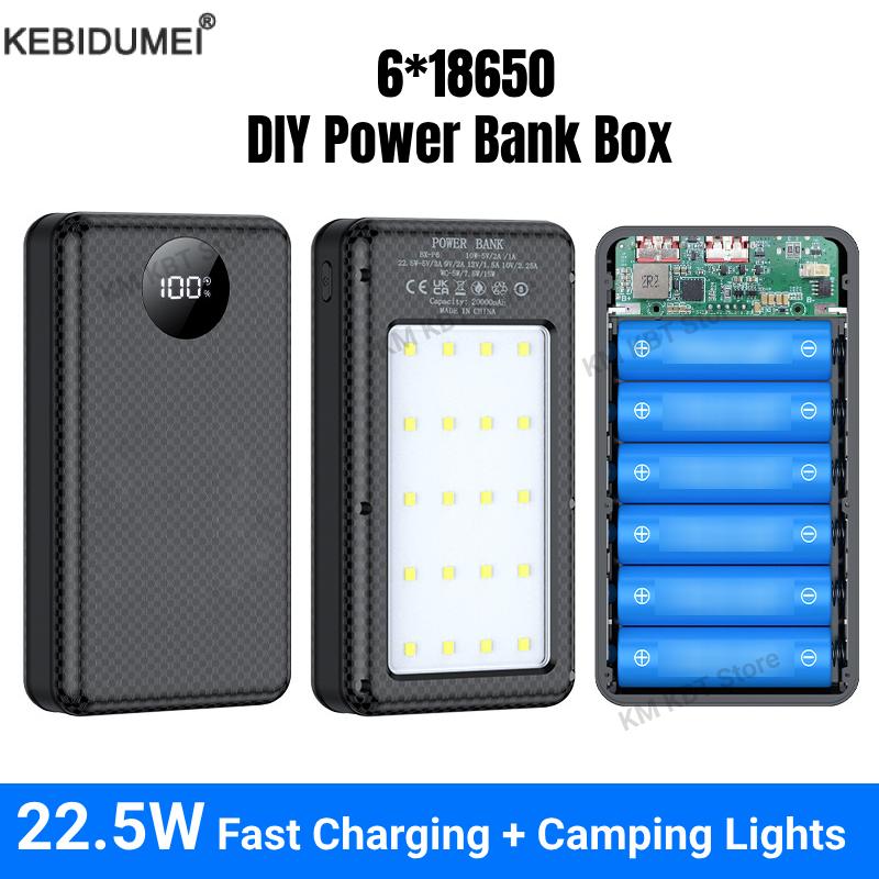 18650 Battery Holder 22.5W Fas - Outdoor Lighting Battery Operated recension och pris