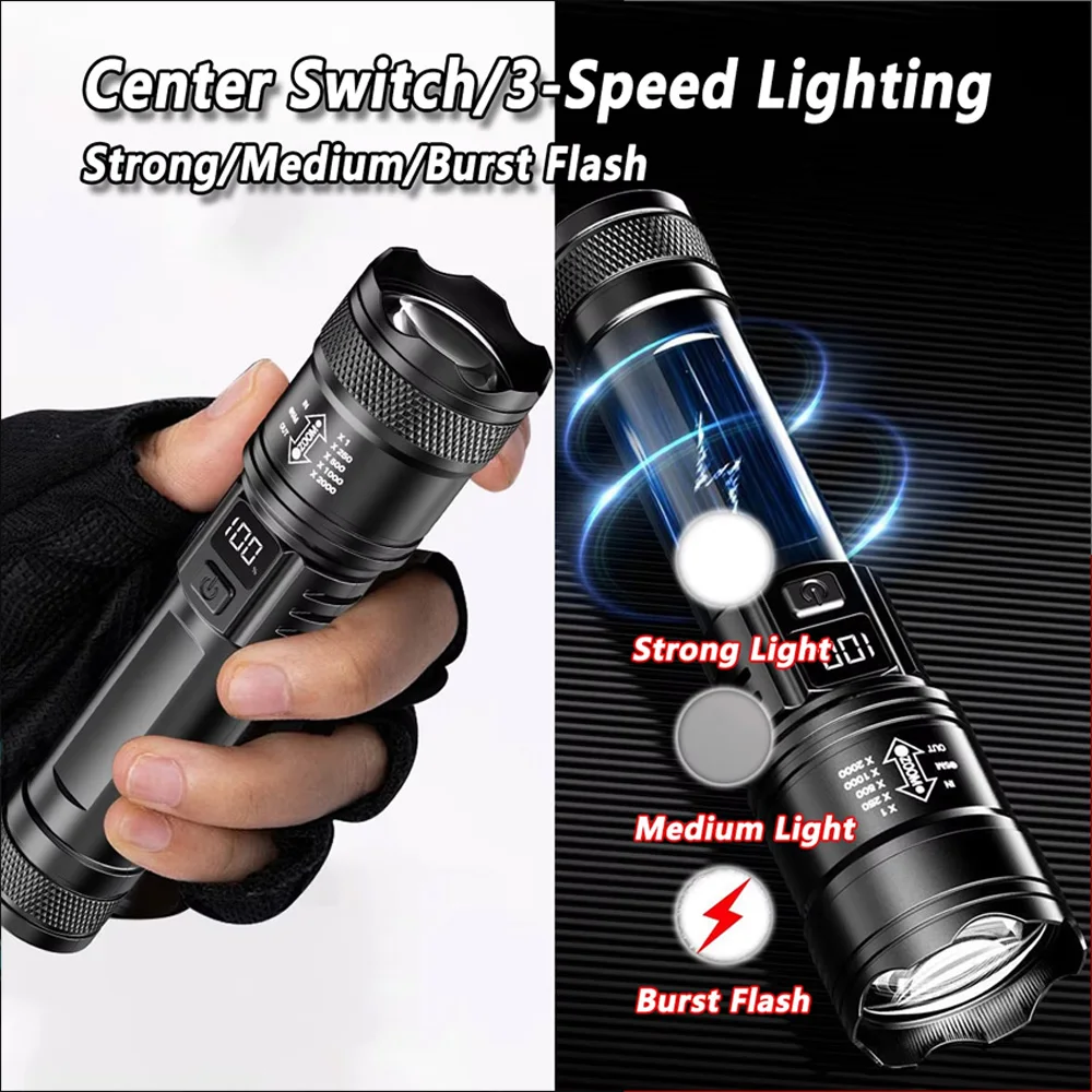 Rechargeable LED Flashlight Zo - Outdoor Lighting Beacon recension och pris