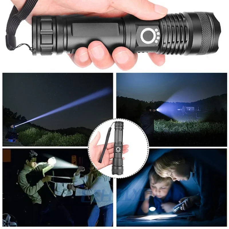High Power XHP70 Led Flashligh - Outdoor Lighting Nearby recension och pris
